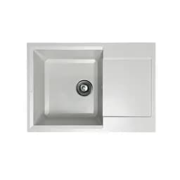 Кухонна мийка Adamant HORIZON MEDIUM Old-Stone 700x500x230 мм, з крилом 70 см - мініатюра 2