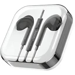 Навушники Hoco crystal earphones with mic M1 Max 3.5мм білі - мініатюра 2