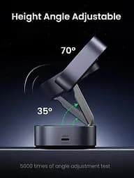 Бездротова зарядна підставка стенд Ugreen W526 MagSafe Qi 20 Вт (UGR-35278) - мініатюра 6