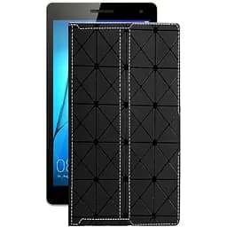 Чохол StatusCASE з екошкіри для планшету Huawei MediaPad T3 8.0 Чорний ромб