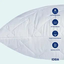 Набір Ideia Classic: ковдра + подушка, полуторний, білий (8-32954 білий) - мініатюра 4