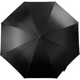 Чоловіча парасолька-палиця напівавтомат Eterno 128 см чорна