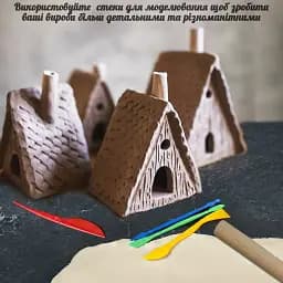 Глина для ліплення Alexes 2 кг: МЕГА набір для творчості, моделювання та DIY - мініатюра 7