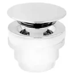 Донний клапан Paffoni click-clack white matt ZSCA050BO, Білий матовий