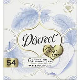 Уцінка. Прокладки щоденні гігієнічні Discreet Multiform Skin Love 54 шт. - мініатюра 2