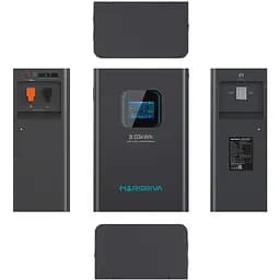 Акумуляторна батарея Marsriva LiFePO4, 25.6V/314Ah, 8.03kWh, Підлогове або настінне - мініатюра 5