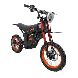 Питбайк Kugoo Wish 01 | Черный | С усиленной рамой и амортизационной вилкой