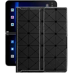 Чохол StatusCASE з екошкіри для планшету Microsoft Surface Duo Чорний ромб
