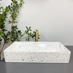 Умивальник VBI Triest mosaic glossy накладний VBI-012709, Цветной - мініатюра 4