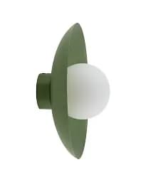 Бра, настенный светильник TK Lighting 10935 Slate G9 1x8W IP20 зеленый