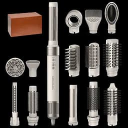 Стайлер CECOTEC Bamba CeramicCare 14in1 AirGlam Champagne