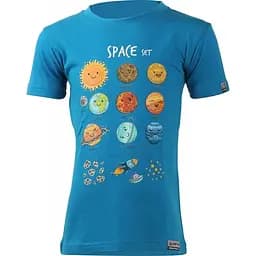 Термофутболка Lasting Luna синій 150 см