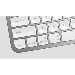 Клавіатура Logitech MX Keys Mini For Mac Wireless Illuminated Pale (920-010526) Grey [68419] - мініатюра 5