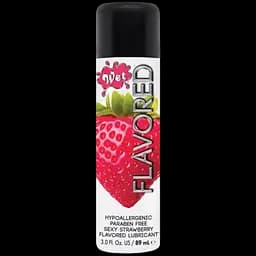 Їстівний лубрикант Wet Flavored Aardbei Glijmiddel (Соковита полуниця) 89 мл