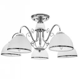 Люстра стельова Brille класична E27 60W CH (LK-571C/5)