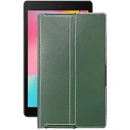 Чохол StatusCASE з екошкіри для планшету Samsung Galaxy Tab A8.0 2019 (T290) Темно-зелений