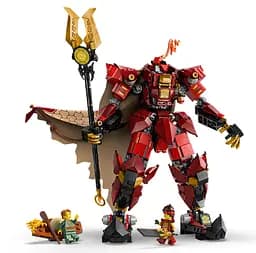 Конструктор LEGO Ninjago Робот Вогняного Лицаря 996 деталей (71846) - мініатюра 6