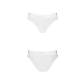 Трусики із прозорою вставкою Passion Panties white L - мініатюра 4