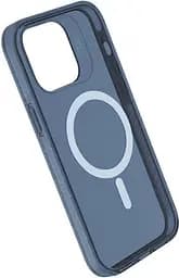 Захисний чохол Vokamo для iPhone 15 з магнітним кільцем блакитний - мініатюра 3