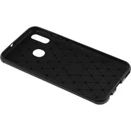 Чохол-накладка Toto TPU Carbon Fiber 1.5 mm Case HuAwei P Smart 2019 Black - мініатюра 6