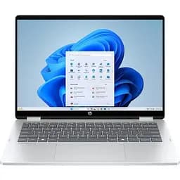 Ноутбук HP 14 OmniBook 5 Flip 14-fp0036ua/Intel C7-150U/24GB/1TB/Intel Graphics/DOS/Glacier Silver (D16H8EA)