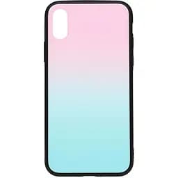 Чохол-накладка Toto Gradient Glass Case Apple iPhone X/XS Turquoise