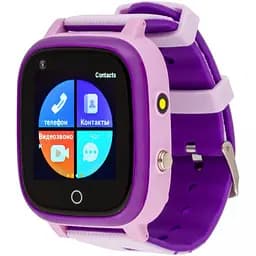 Детские умные часы Amigo GO005 4G WIFI Thermometer Purple