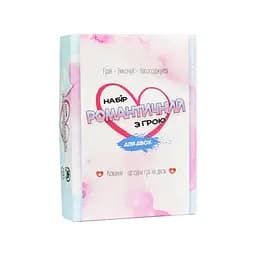 Карткова гра "Набір романтичний з грою" Strateg 30470, 110 карток