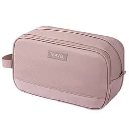 Органайзер-косметичка LoveYouHome дорожня 25х11х14 см рожева (59046)