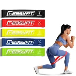 Гумові кільця для фітнесу EasyFit набір 5 шт - мініатюра 2