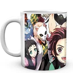 Кружка GeekLand Demon Slayer Рассекающий демонов Клинок Все герои SL 02.441 330 мл белая