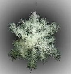 Сніжинка підвісна 45 см