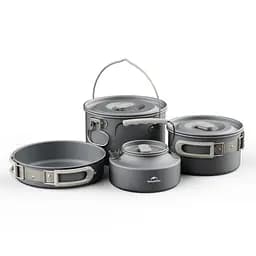 Каструля Naturehike CNK2450CF010, 1.7 л, алюміній - мініатюра 3