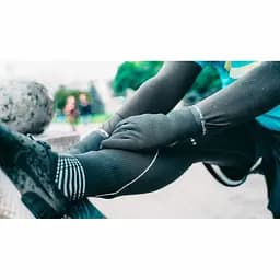 Шкарпетки DexShell Compression Mudder водонепроникні XL сірі - мініатюра 8