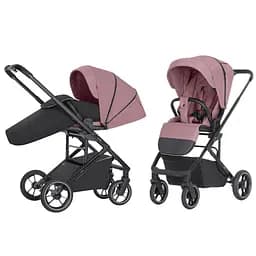 Всесезонна прогулянкова коляска Carrello Alfa CRL-5508 BF Rouge Pink з реверсивним блоком
