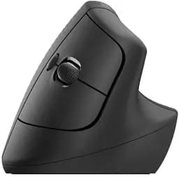 Комп'ютерна мишка бездротова Logitech Lift Vertical Ergonomic Graphite (910-006473) - мініатюра 3