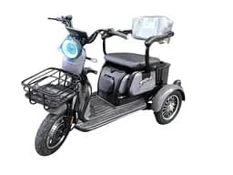 Електроскутер Триколісний Crosser TR1 (600W, 72V, 20Ah) Сірий
