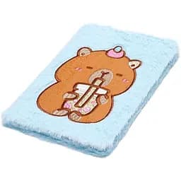 Блокнот А5 ZiBi Capybara 6 Kids Line плюшевий клітинка 80 аркушів (ZB.700020) - мініатюра 8