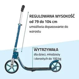 Самокат Hudora Bigwheel 215 Blue (14126) - мініатюра 3