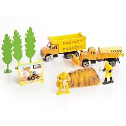 Ігровий набір будівельної техніки з фігурками IM287