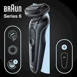 Електробритва Braun Series 6 61-N1000s black/black (6826907) - мініатюра 4