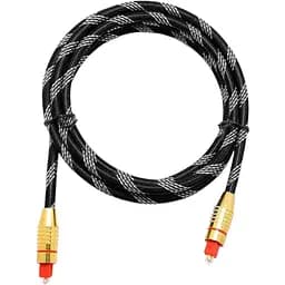 Оптичний аудіо кабель Voltronic в нейлоновому обплетенні Toslink - Toslink 2м OD7.0 250 Мегабіт/с