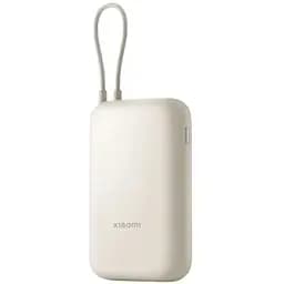 Портативна батарея Xiaomi Power Bank 10000 mAh 22.5W Integrated Cable Beige (BHR9072GL) - мініатюра 2