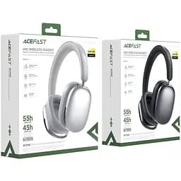 Гарнітура Acefast H9 ANC, Bluetooth, Silver - мініатюра 3