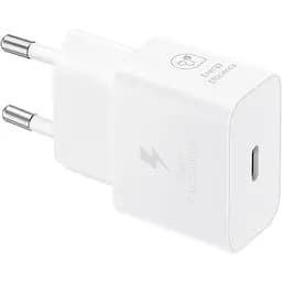 Зарядний пристрій Samsung 25Вт USB-С, білий (EP-T2510NWEGEU)
