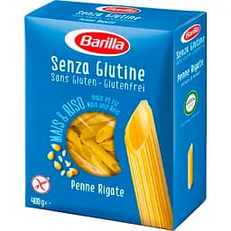 Макаронні вироби Barilla Penne Rigate Senza Glutine без глютену 400 г - мініатюра 3