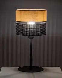 Настільна лампа TK Lighting 5124 Nicol E27 1x15W IP20 чорна - мініатюра 2