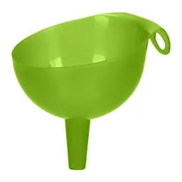 Лейка сливная воронка пластмассовая на банку Зеленый 84668
