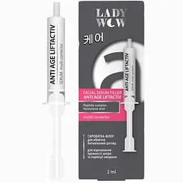 Сироватка-філер для обличчя Lady Wow Anti Age Liftactiv Serum, 2 мл - мініатюра 2