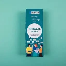 Настільна гра English Student Картки для вивчення англійської мови English Student Phrasal Verbs (укр.) (59123258) - мініатюра 2